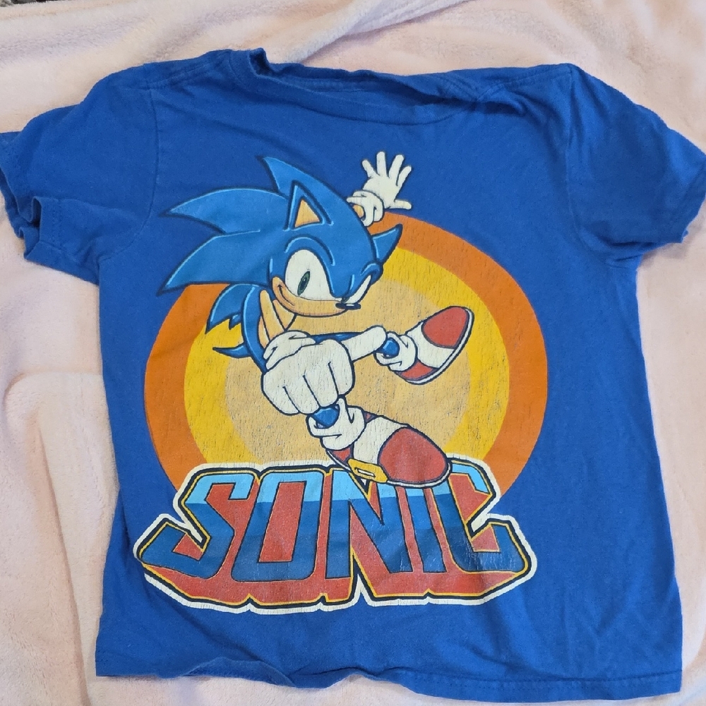 Sonic the Hedgehog Blue Kids T-Shirt